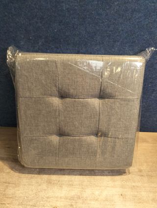 SONGMICS Puff Almancenaje de 32 L Gris Claro