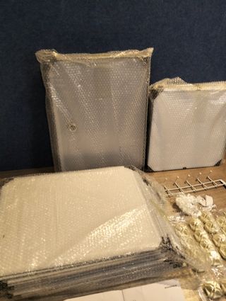 SONGMICS Mueble Zapatero Plástico, 8 Compartimentos para 32 Pares de Zapatos