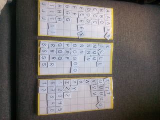 Juego lectoescritura manual letras y números