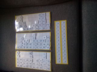 Juego lectoescritura manual letras y números