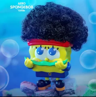 Figura Bob Esponja Afro Cosbi
