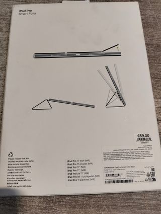 Apple Funda Smart Folio para el iPad Pro de 11 pulgadas (M5) - Negro