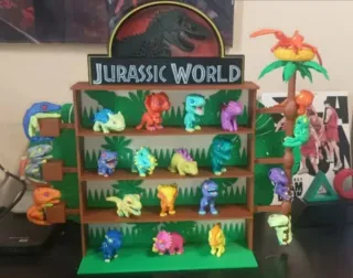 Estante Jurassic World Kinder Joy