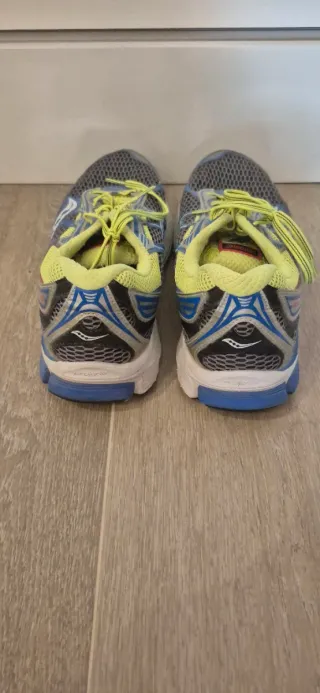 Zapatillas Saucony Hombre Azul y amarillo