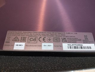 ASUS MB169C+ Monitor Portátil 15.6" Full HD USB-C