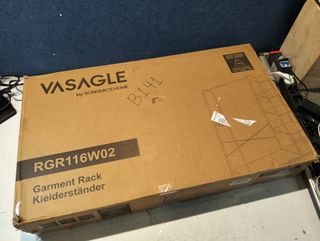 Perchero con Zapatero 5 Estantes Blanco Vasagle RGR116W02