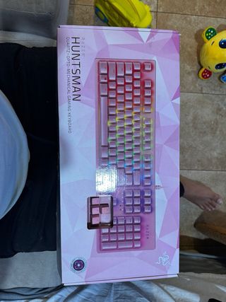 Teclado Gaming Razer Rosa