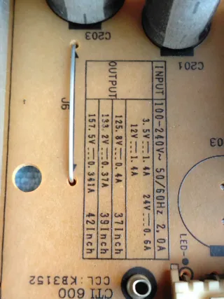 Fuente de alimentación EAX64905301 (2.0) - LG