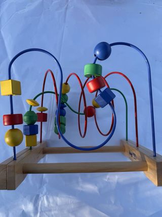 Laberinto madera IKEA Montessori – Juguete motrici