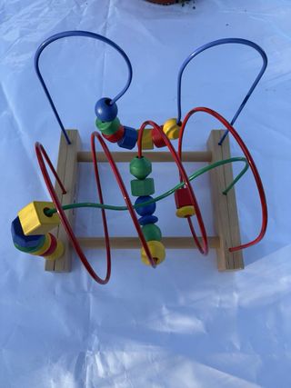 Laberinto madera IKEA Montessori – Juguete motrici