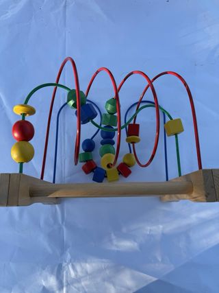 Laberinto madera IKEA Montessori – Juguete motrici
