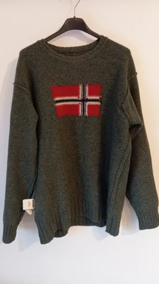Maglione Napapijri Vintage Verde M