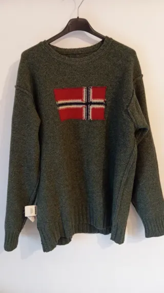 Maglione Napapijri Vintage Verde M