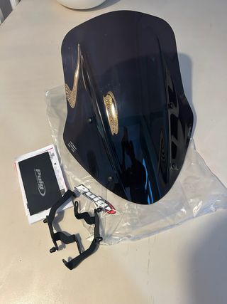 Cúpula Puig Ducati Diavel 1260 Negra