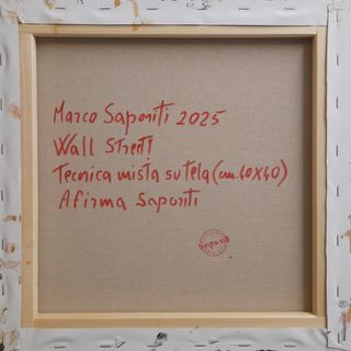 Dipinto Charging Bull Pop Art. Wall Street. Unico