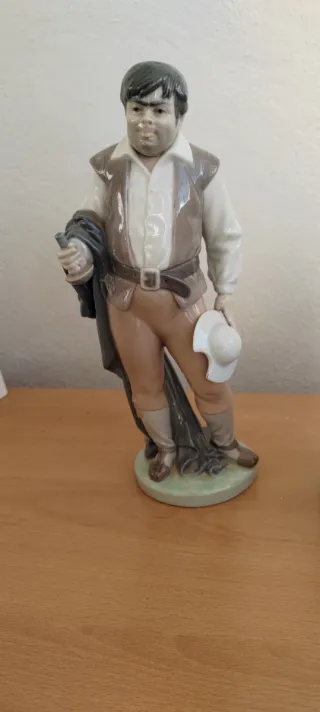 Figura Lladro Sancho Panza Porcelana