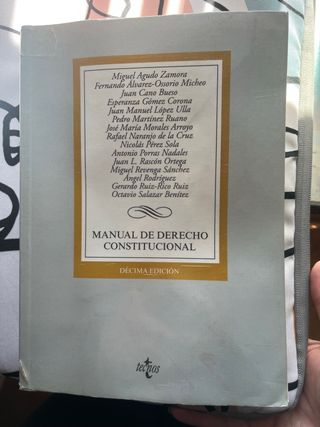 MANUAL DE DERECHO CONSTITUCIONAL