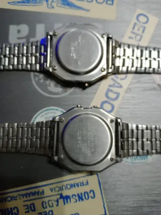 Orologi Casio Argento e Nero