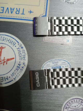 Orologi Casio Argento e Nero