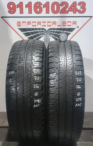 -215 70 15C Q MICHELIN RUEDA AL 90% VIDA UTIL
