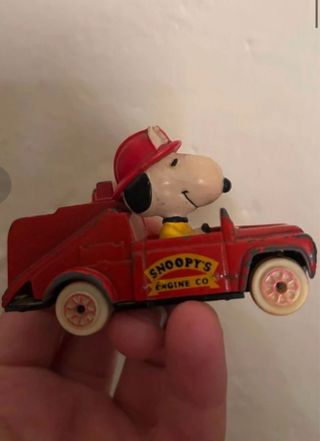 Macchinina vintage Snoopy Engine Co.