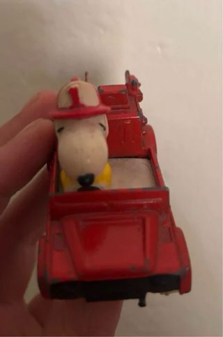 Macchinina vintage Snoopy Engine Co.