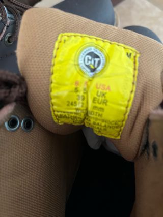 Botas Caterpillar Marrones Talla 39(25cm)