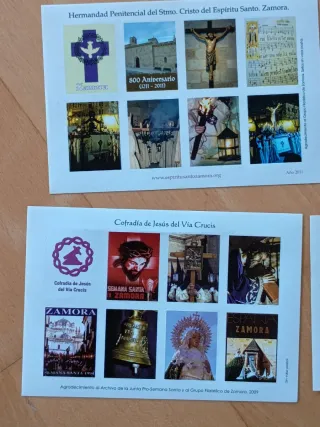 SEMANA SANTA ZAMORA LOTE REVISTAS SELLOS PINS CDRO