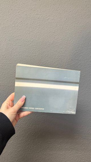 Manual instrucciones Mitsubishi Montero 1994