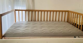 Cuna Ikea convertida a Colecho + Colchón Ecus Kids