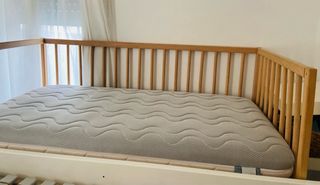 Cuna Ikea convertida a Colecho + Colchón Ecus Kids