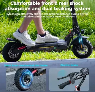 Patinete Eléctrico iX3 iScooter con Garantía