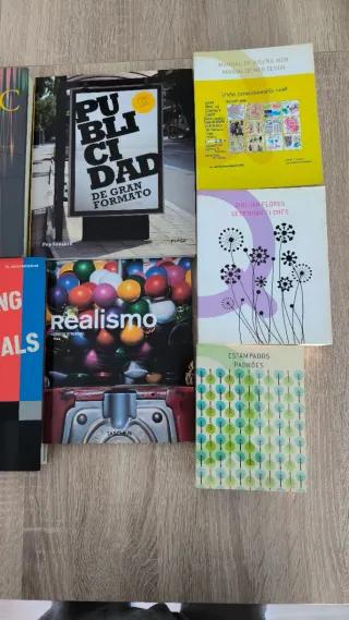 Colección de varios libros de diseño + revistas