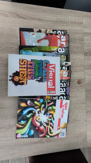 Colección de varios libros de diseño + revistas