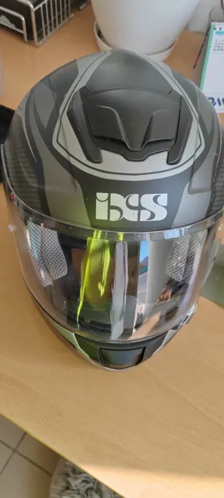 Casco Caberg Negro y Gris