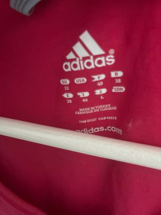 Camiseta Adidas Mujer Talla 38 Rosa
