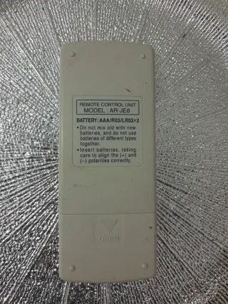 Mando Aire Acondicionado General Original