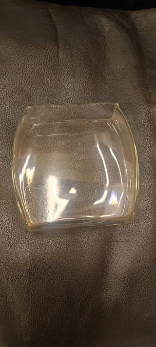 Vaso in vetro trasparente portafiori