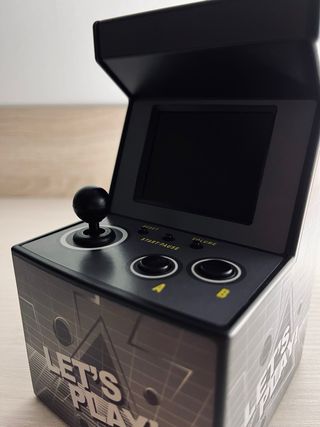 Mini videoconsola retro arcade