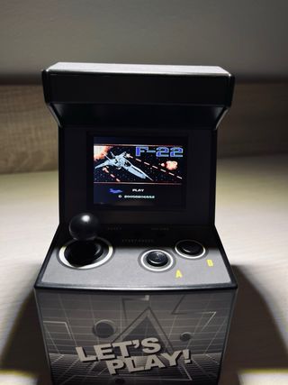 Mini videoconsola retro arcade