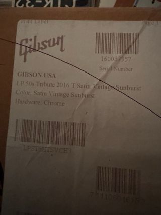 Guitarra Gibson Les Paul Sunburst