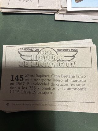 Cromos Historia de la Aviación