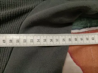 Forro polar gris con cremallera