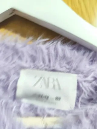 Jersey niña peluche lila