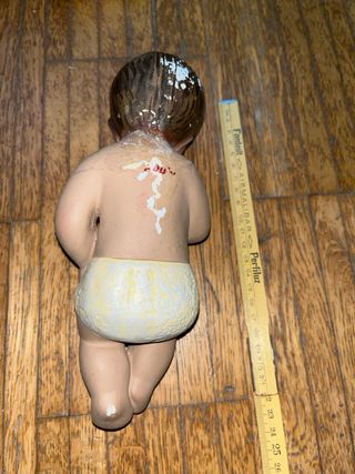 Set di 3 bambole in ceramica