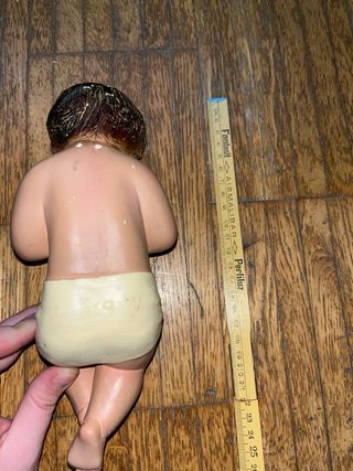 Set di 3 bambole in ceramica