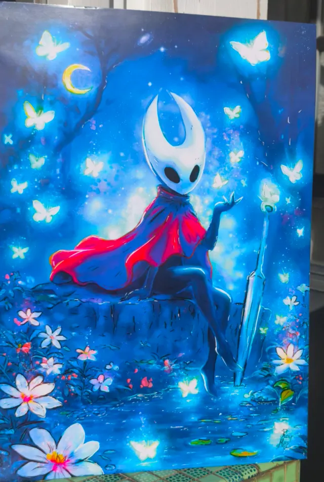 Ilustración Print A3 «Hollow Knight: Silksong»
