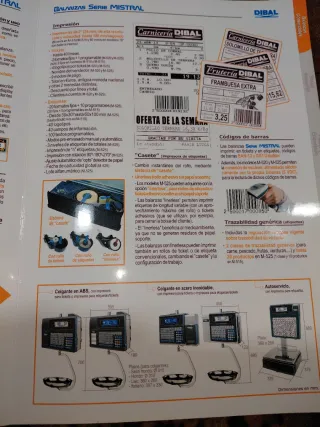 Balanza DIBAL M-525 DC