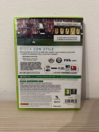 Lotto 3 Giochi FIFA Xbox 360: 14, 15, 16