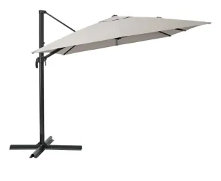 NUEVO Parasol Excéntrico Aluminio 281x386,5 cm.